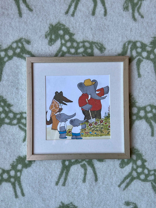 Babar illustration, i haven