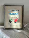 Babar illustration, Paris 1932, Le Voyage