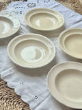 Råhvide pastatallerken Ø23 cm