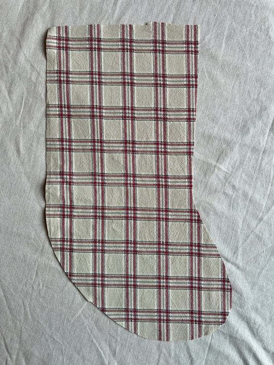 Made to order julesok i vintage tekstil - tilføj navn og motiv