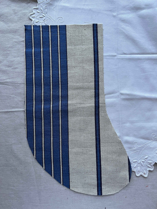 Made to order julesok i vintage tekstil - tilføj navn og motiv