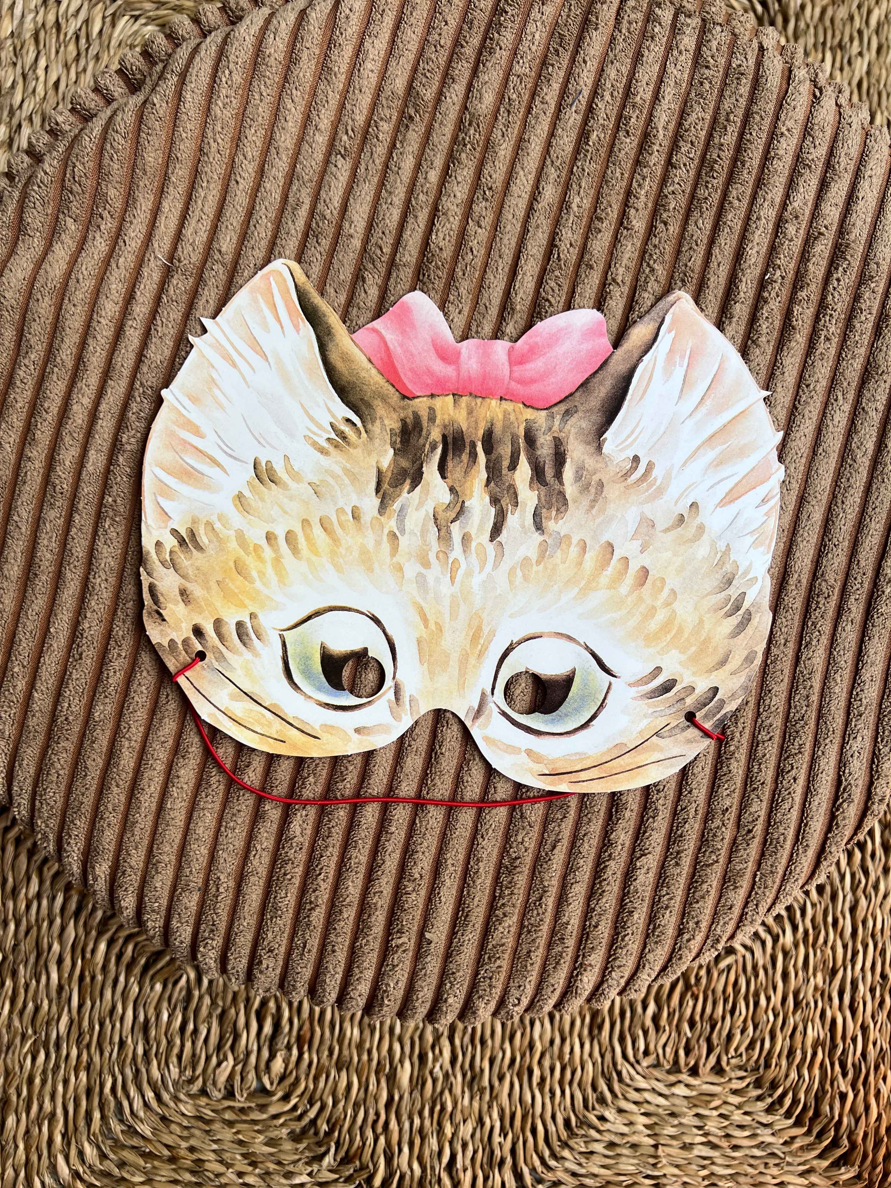 Vintage Peter Rabbit maske - Miss Moppet
