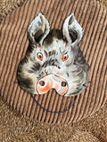 Vintage Peter Rabbit maske - Pig Wig
