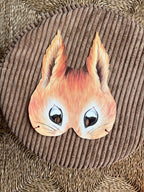 Vintage Peter Rabbit maske - Squirrel Nutkin
