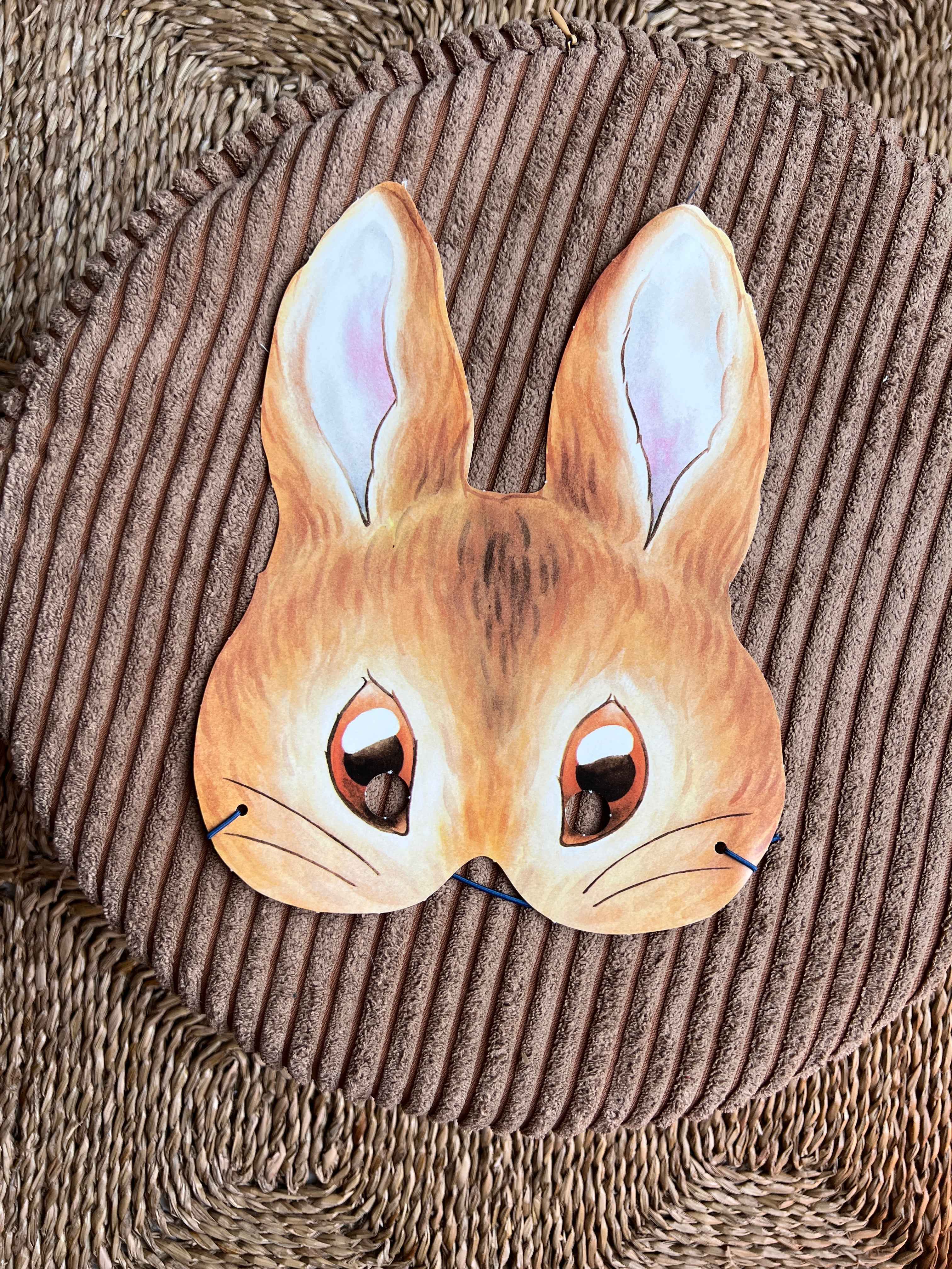 Vintage Peter Rabbit maske - Peter Rabbit