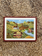 Vintage Pimpernel dækkeserviet – lille (30,5 × 23 cm)