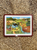 Vintage Pimpernel dækkeserviet – lille (30,5 × 23 cm)